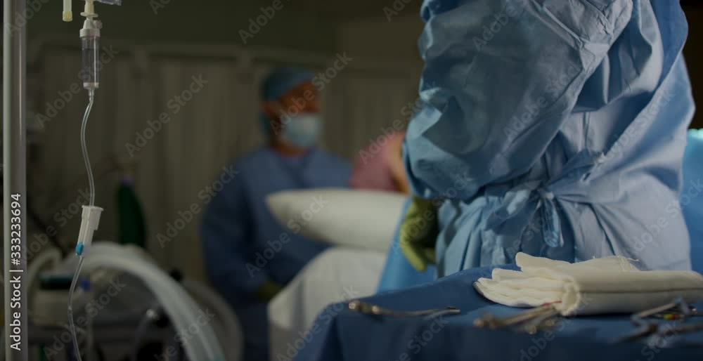 CU Pan Medical Instruments on Table CU Pan Medical Instruments on Table