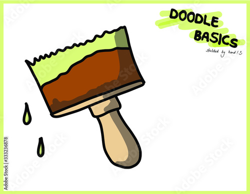 Doodle Sketchnote Template for Workshops, Seminar, Flipchart and Graphic Recording 