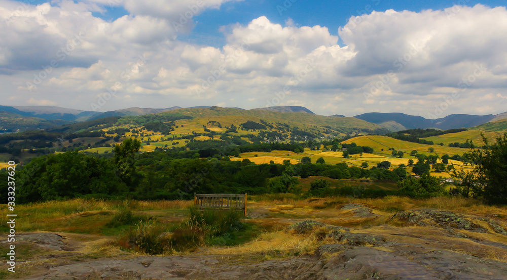 Lake District England Beautiful  landscape Scenery.