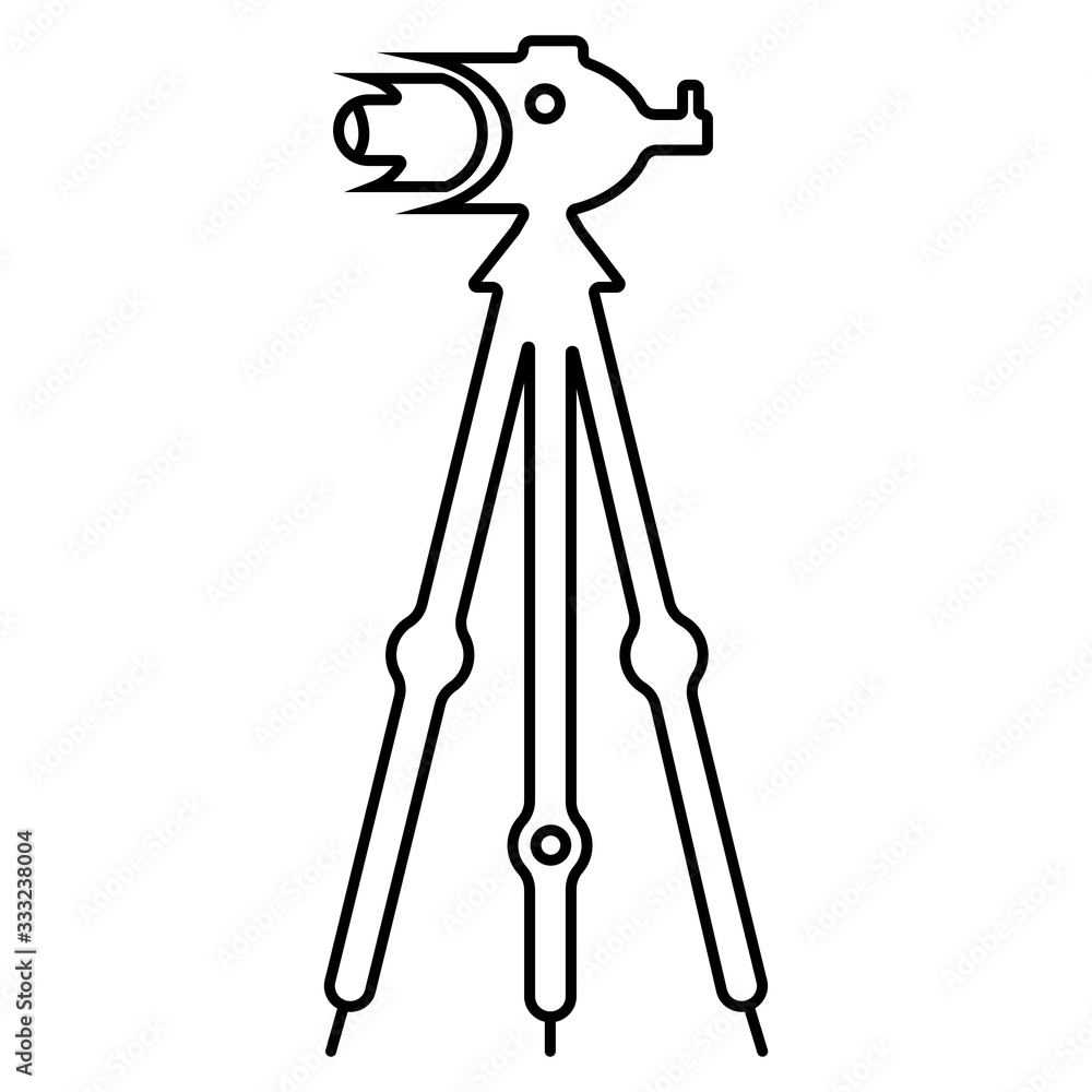 theodolite icon illustration photo vector theodolite icon illustration photo vector