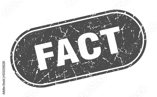 fact sign. fact grunge black stamp. Label