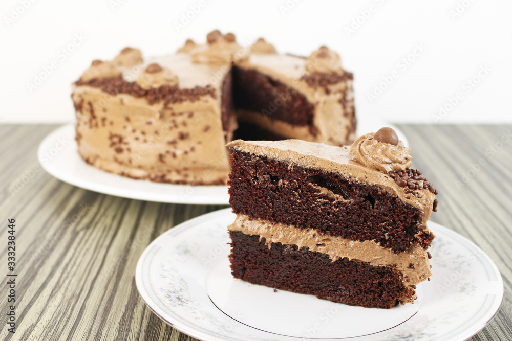 Triple chocolate cake Triple chocolate cake