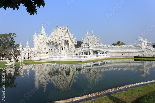 Rong Khun temple in Chiang Rai,Thailand