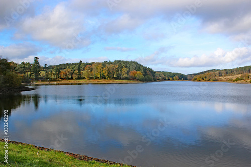 Kennick Reservoir  Devon  in Autumn