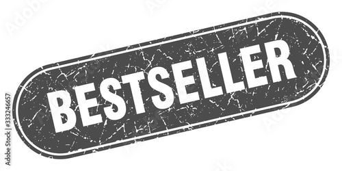 bestseller sign. bestseller grunge black stamp. Label