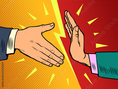 handshake ban, hygiene and sanitation