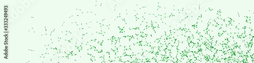 Procedural Network Mesh Art background illustration