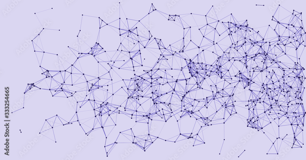 Procedural Network Mesh Art background illustration Procedural Network Mesh Art background illustration