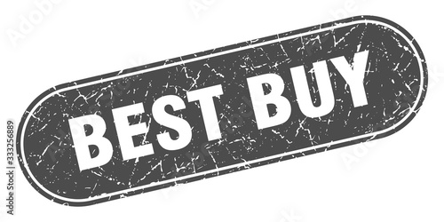best buy sign. best buy grunge black stamp. Label