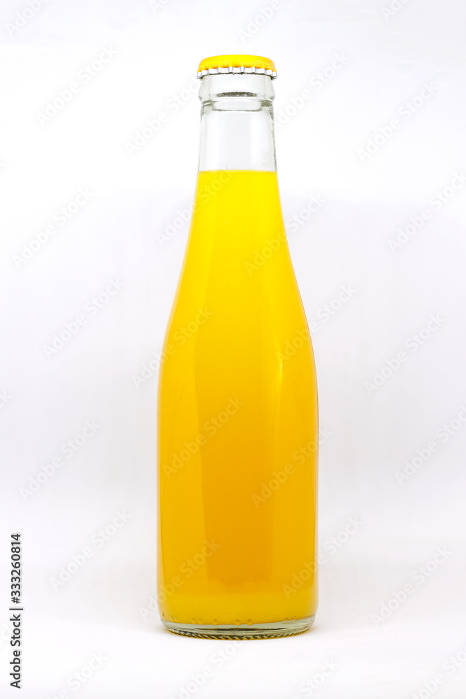 Bottle of Orange juice isolate on white background Bottle of Orange juice isolate on white background