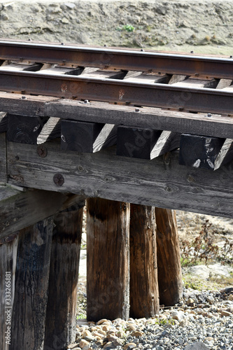 Support of railway bridge © Andrew