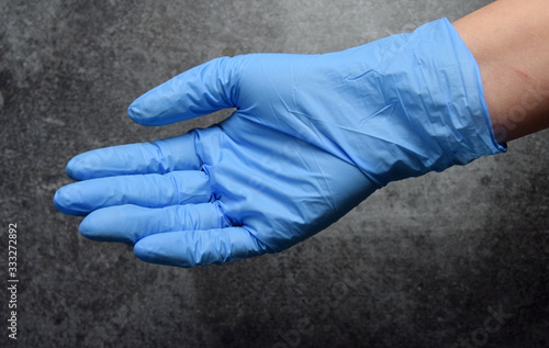 coronavirus latex gloves protection safety