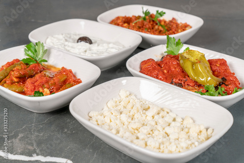 turkish cuisine stock photo