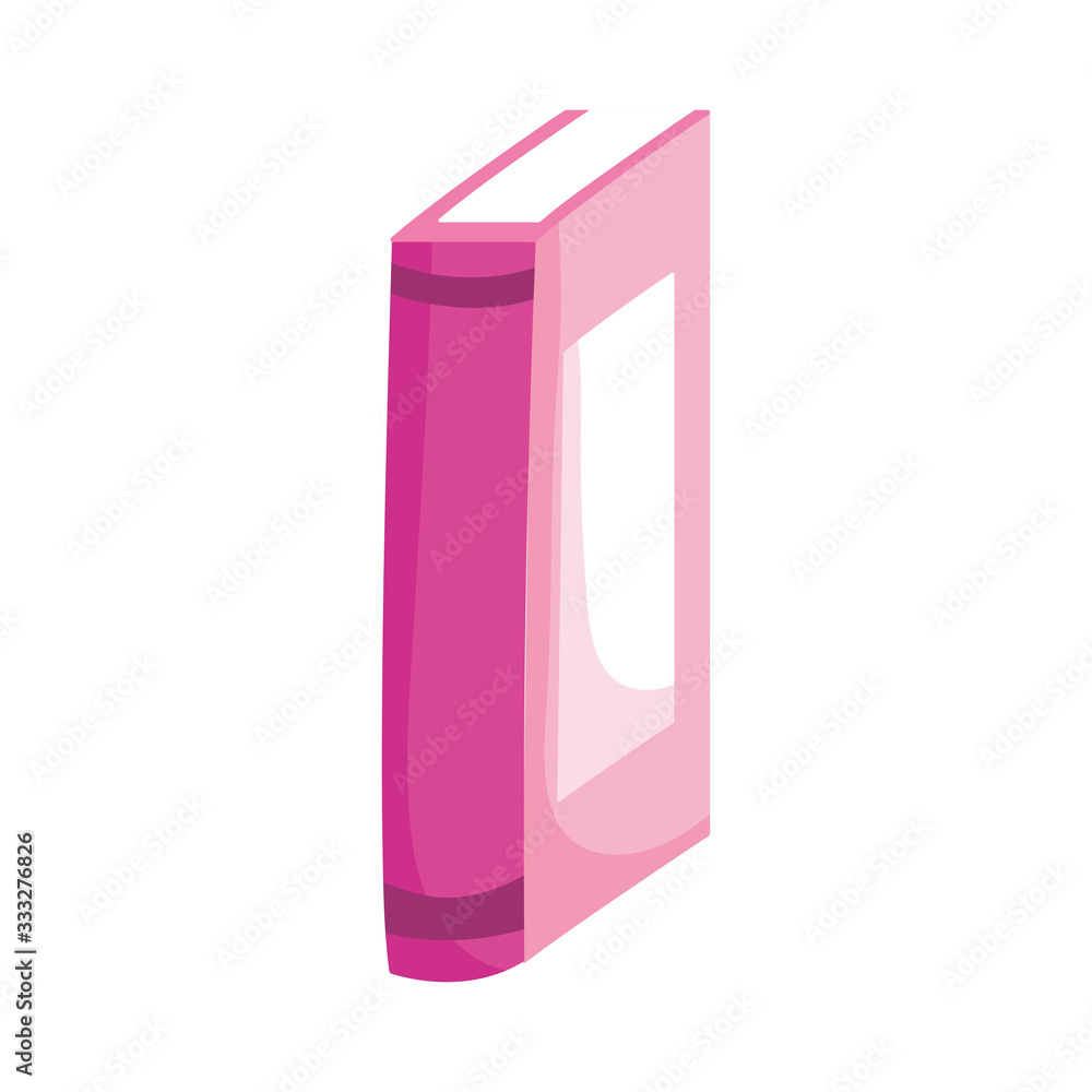 book day, standing thin book isolated icon book day, standing thin book isolated icon