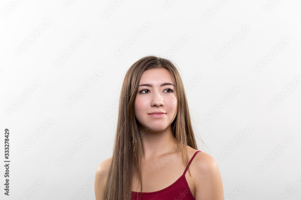 Fototapeta premium Studio portrait of a prideful young woman
