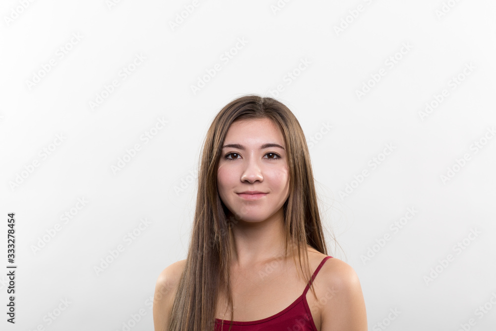 Fototapeta premium Studio portrait of a prideful young woman