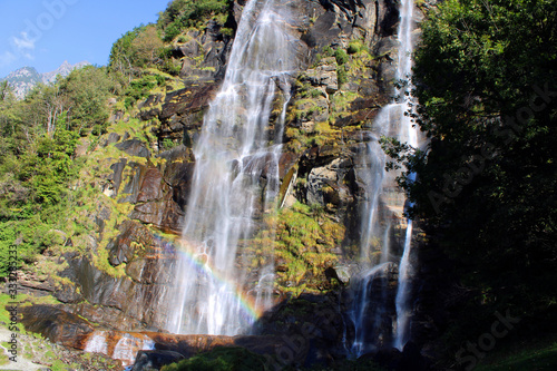 Waterfall in Switzerland