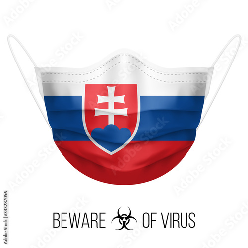 Medical Mask with National Flag of Slovakia as Icon on White. Protective Mask Virus and Flu. Surgery Concept of Health Care Problems and Fight Novel Coronavirus (2019-nCoV) in Form of Slovak flag Free Download Medical Mask with National Flag of Slovakia as Icon on White. Protective Mask Virus and Flu. Surgery Concept of Health Care Problems and Fight Novel Coronavirus (2019-nCoV) in Form of Slovak flag - GFXLoad
