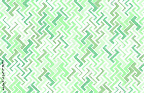 Abstract geometric pattern. Seamless vector background. Color green halftone. Graphic modern pattern. Simple lattice graphic design