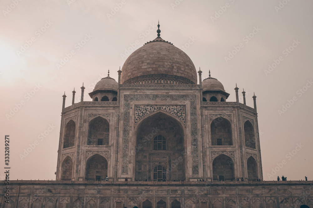 Main building of the Taj Mahal