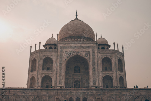 Main building of the Taj Mahal