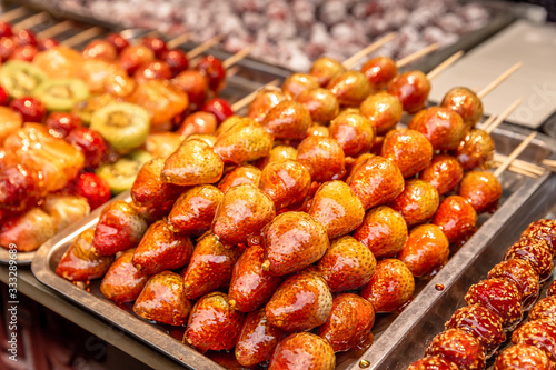 Canvas Print Wuhan china street food