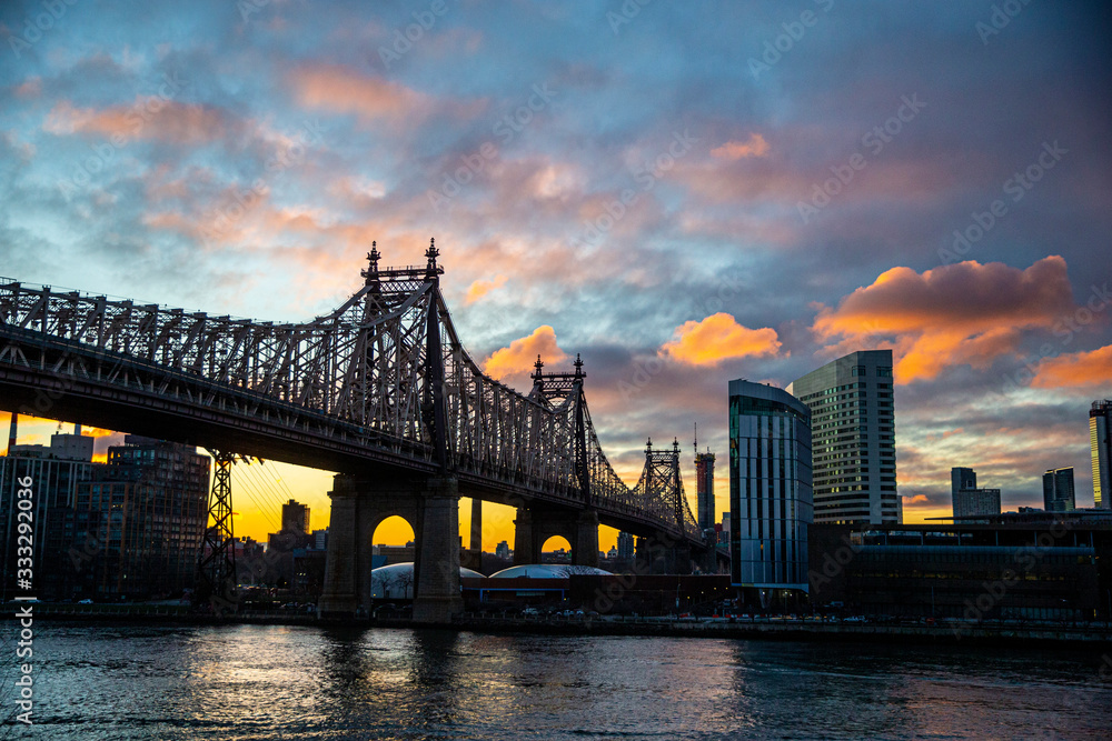 Naklejka premium Queensboro Bridge