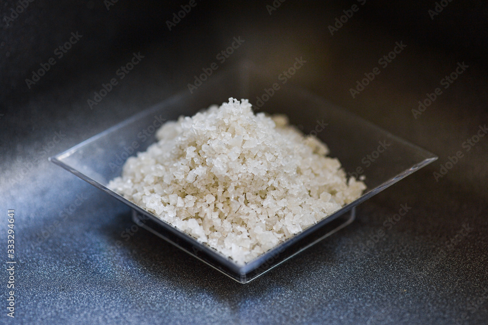 close up of coarse salt close up of coarse salt