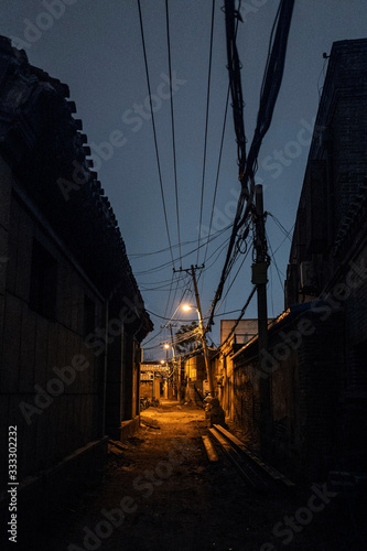 Back alleys of China
