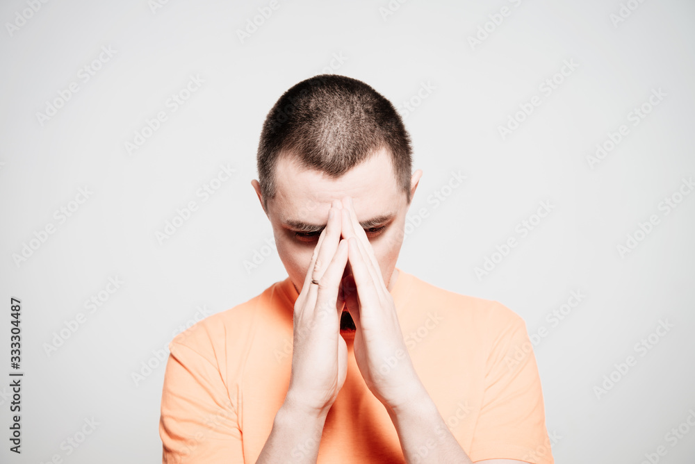 Prayer. Man. Prayer. Man.