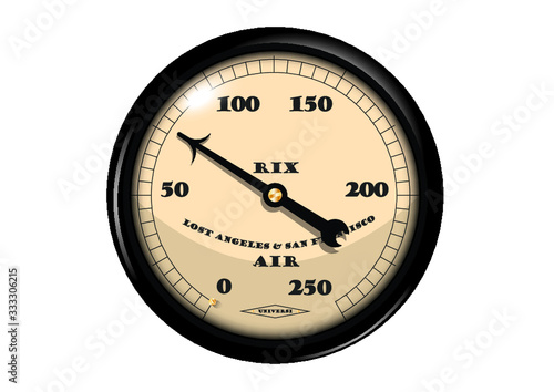 pressure gauge, measuring instrument, circle, instrument,