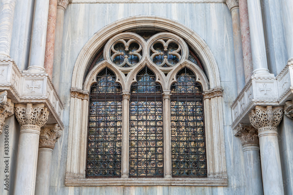 The windows of the Basilica