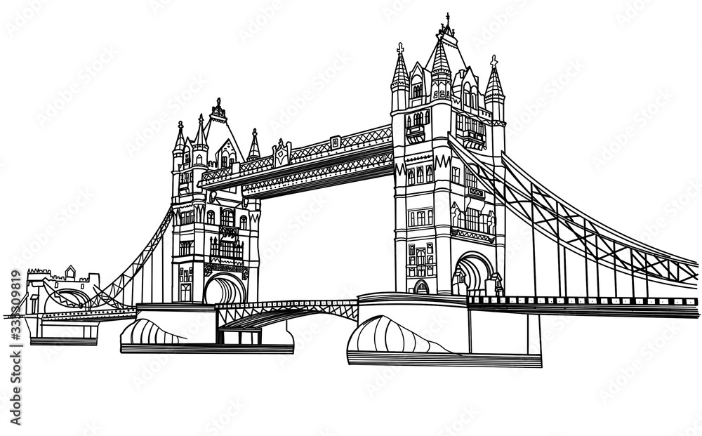 Obraz premium Tower Bridge, London