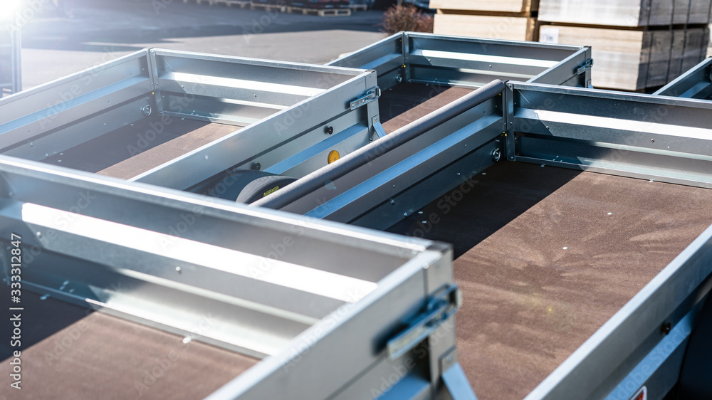 Obraz premium small transport trailer rental