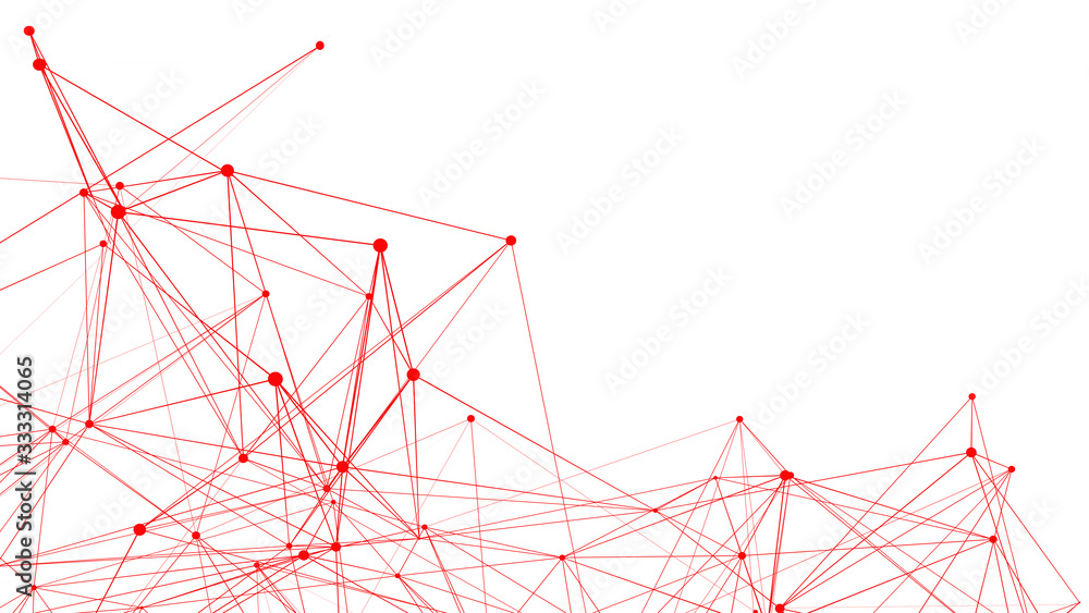 Abstract white background with connecting dots and lines. Network connection structure. Plexus effect. Vector Illustration. Abstract white background with connecting dots and lines. Network connection structure. Plexus effect. Vector Illustration.