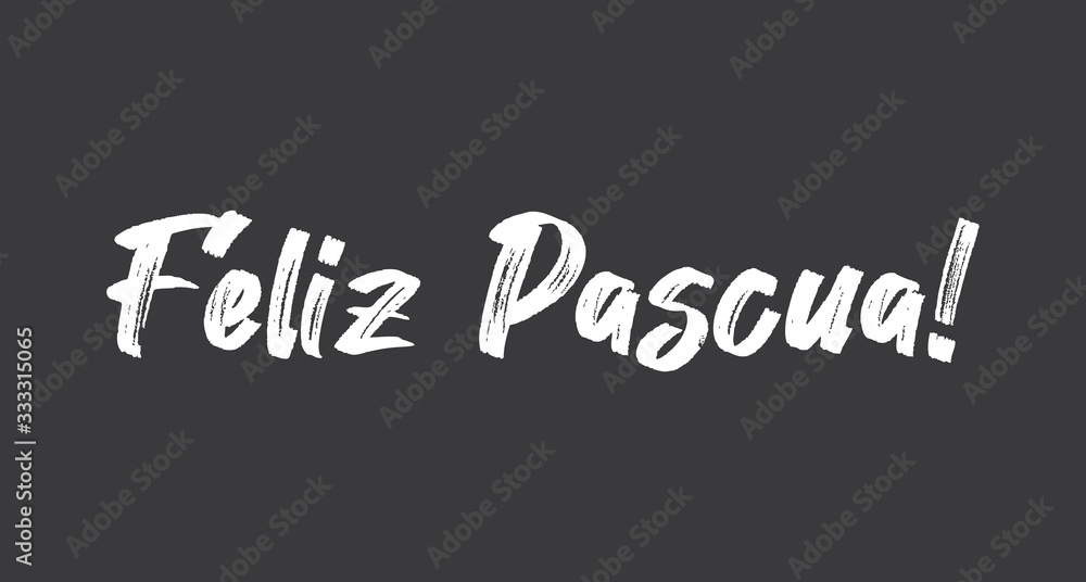 Happy easter lettering text in spanish language. Vector calligraphy. Happy easter lettering text in spanish language. Vector calligraphy.