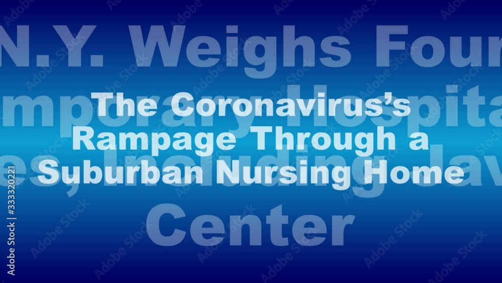 USA corona virus covid 19 news