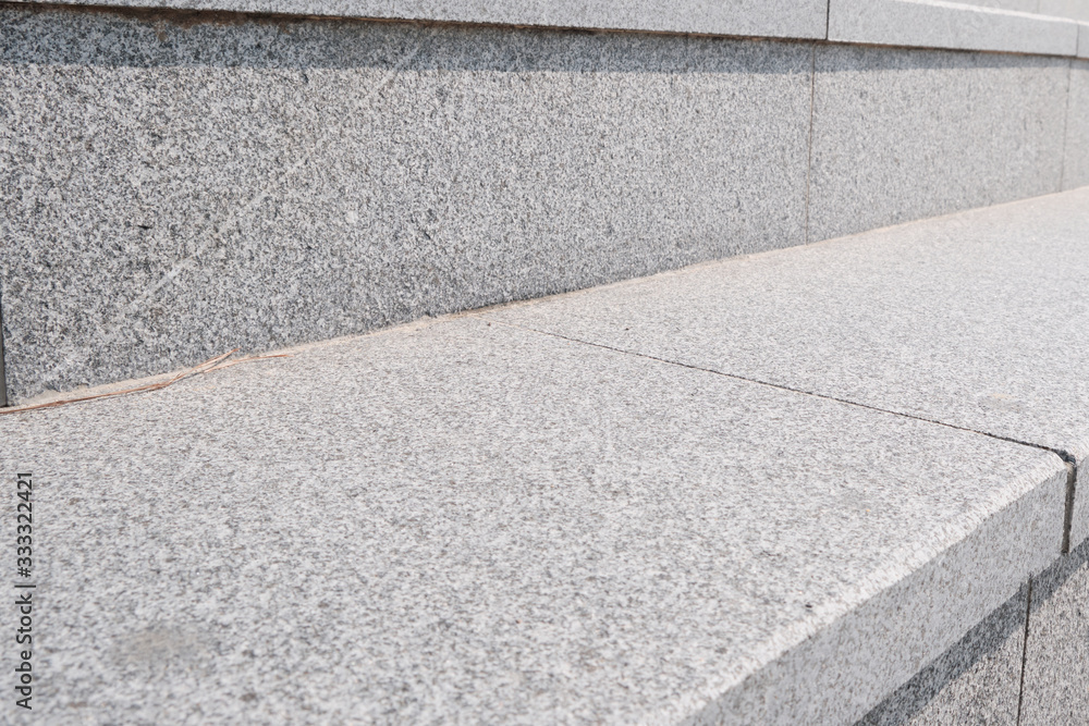 Obraz premium Close-up of stone steps in an urban center.