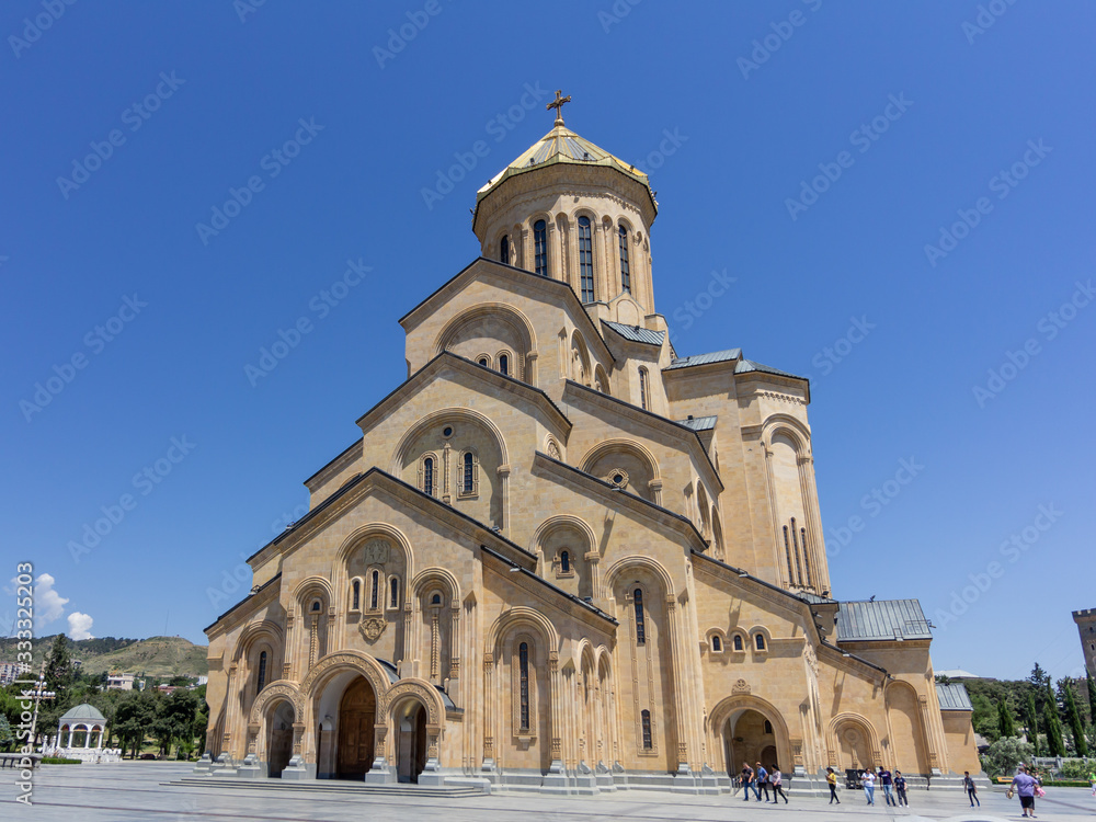 Holy Trinity Cathedral of Tblisi is the main Georgian Orthodox cathedral Holy Trinity Cathedral of Tblisi is the main Georgian Orthodox cathedral