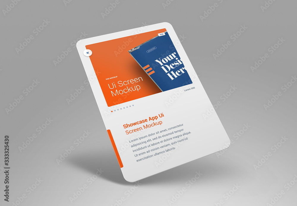 Presentation Showcase Mockup Stock Template | Adobe Stock