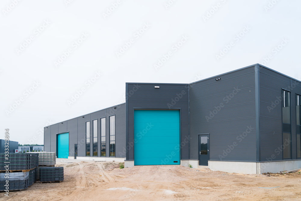 Fototapeta premium warehouse under construction