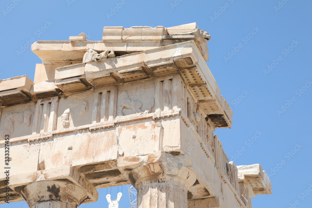 Parthenon Temple on the Acropolis of Athens, Greece Parthenon Temple on the Acropolis of Athens, Greece