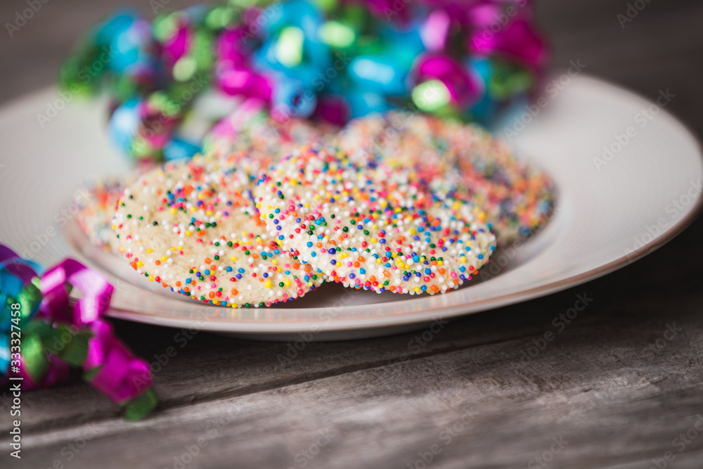Sprinkle cookies for a celebration Sprinkle cookies for a celebration