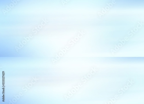Blue abstract background blurred. empty white light gradient studio room. used for background and display your product with copy space for your text abstract background blurred. empty 