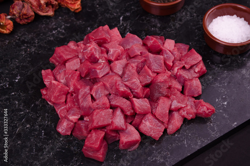 raw meat stock photo