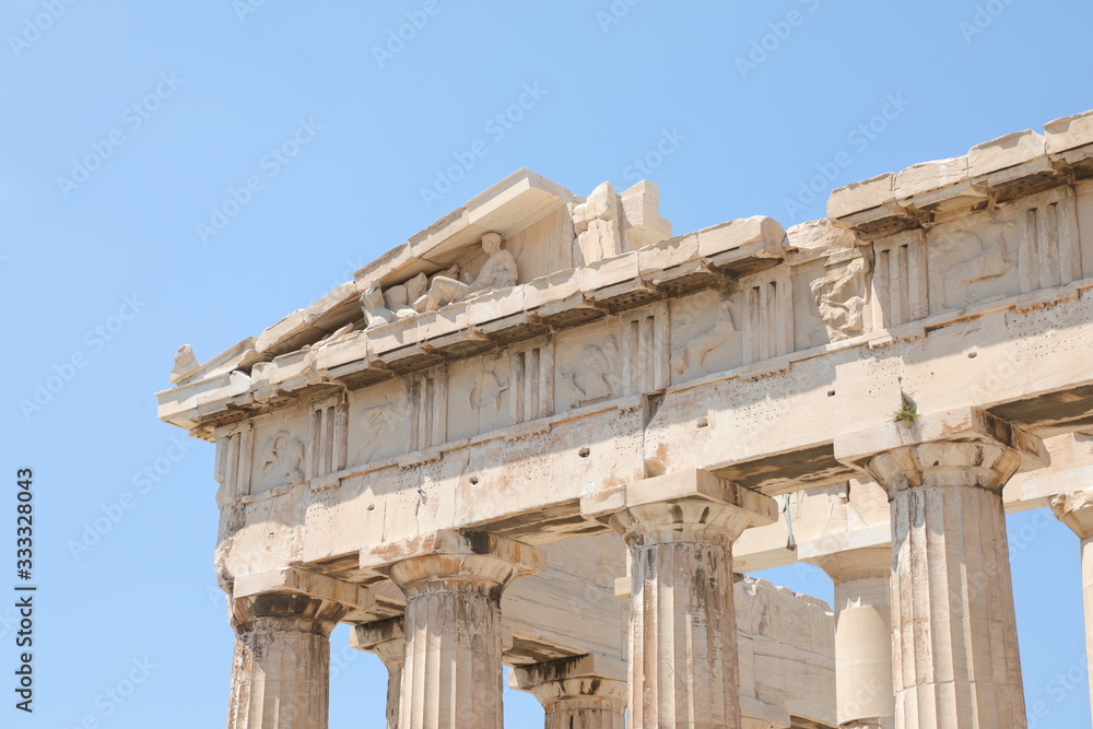 Parthenon Temple on the Acropolis of Athens, Greece Parthenon Temple on the Acropolis of Athens, Greece