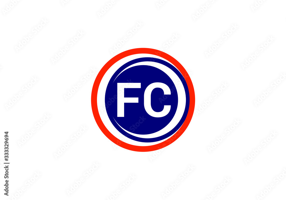 F C. FC Initial Letter Logo design vector template, Graphic Alphabet Symbol for Corporate Business Identity F C. FC Initial Letter Logo design vector template, Graphic Alphabet Symbol for Corporate Business Identity