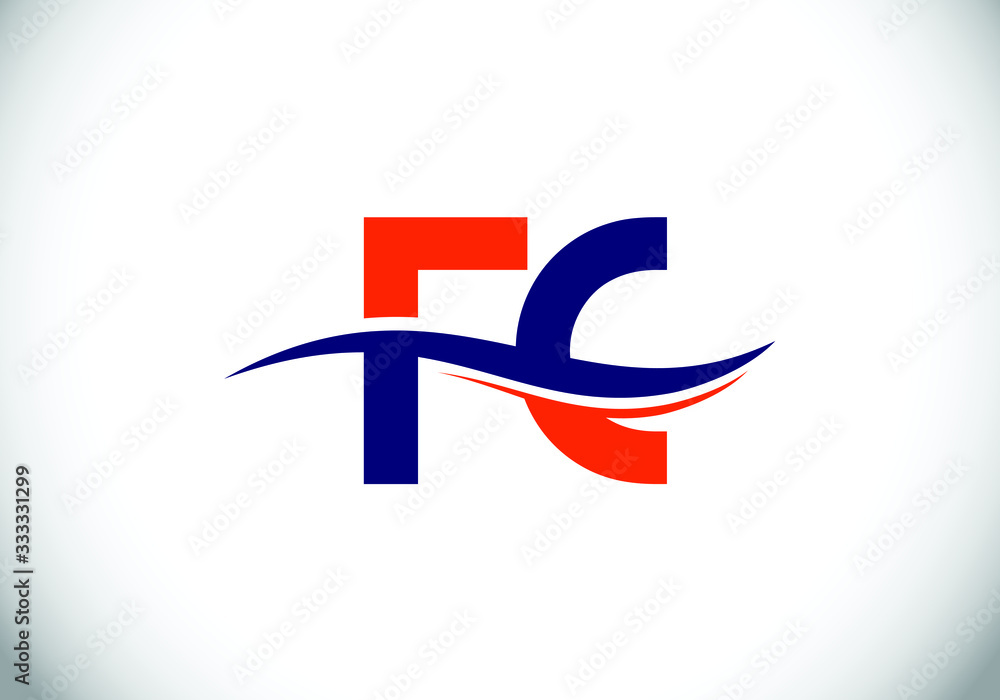 F C. FC Initial Letter Logo design vector template, Graphic Alphabet Symbol for Corporate Business Identity F C. FC Initial Letter Logo design vector template, Graphic Alphabet Symbol for Corporate Business Identity