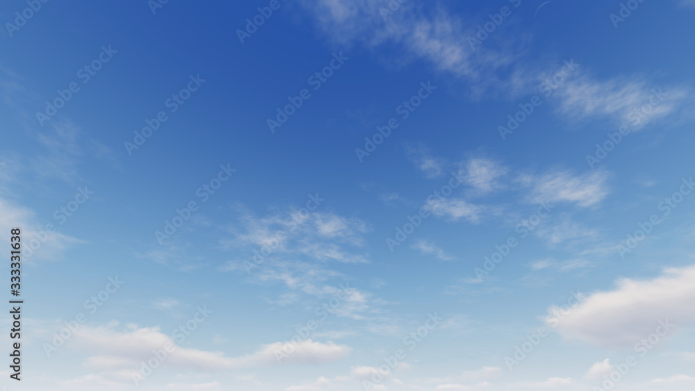 Cloudy blue sky abstract background, blue sky background with tiny clouds