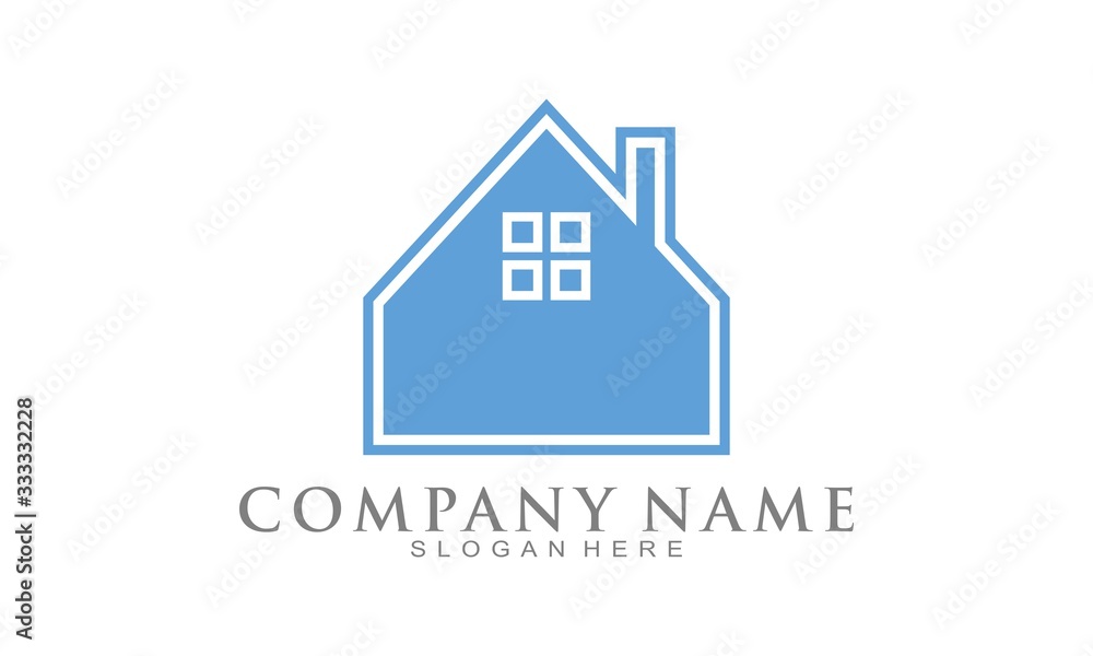 Home property simple luxury vector logo design Home property simple luxury vector logo design